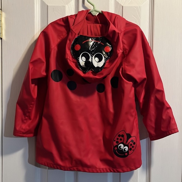 Western Chief Ladybug Raincoat in 4T - Picture 2 of 4